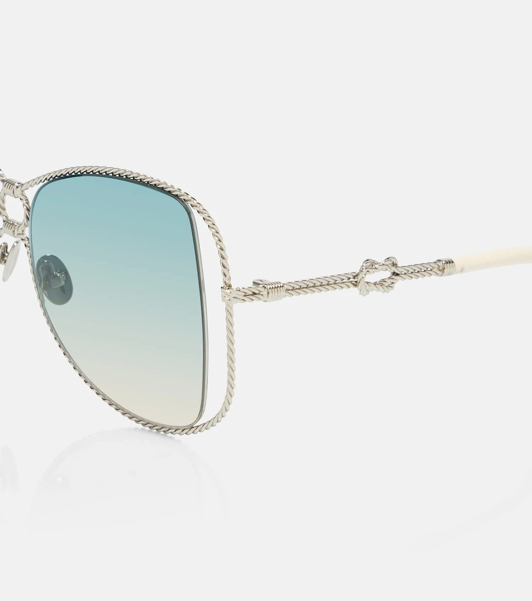 Aquazzura - Malibu oversized sunglasses