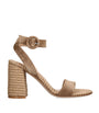Suede Luana Heeled Sandals 85