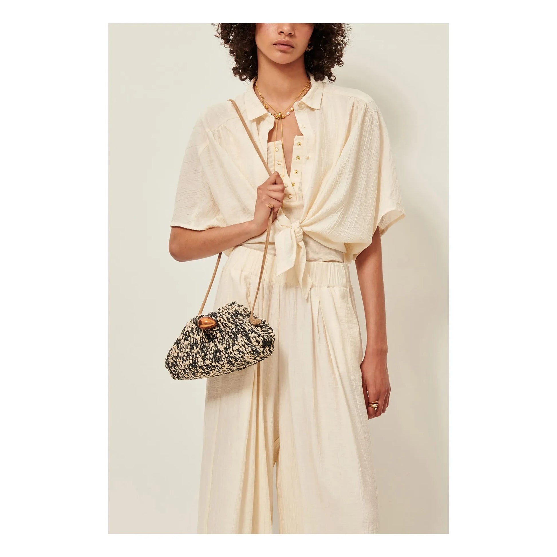 Sessùn - Alfassa blouse | Ecru