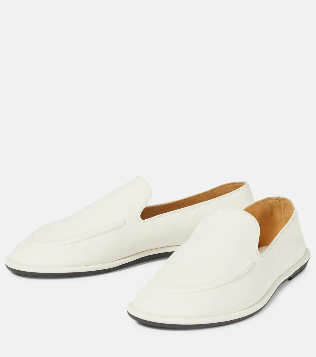 The Row - Canal leather loafers