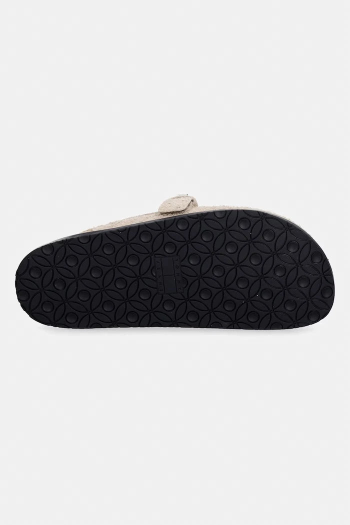 Tommy Jeans Kadın Süet Terlik Sabot TJW COMFORT SUEDE MULE