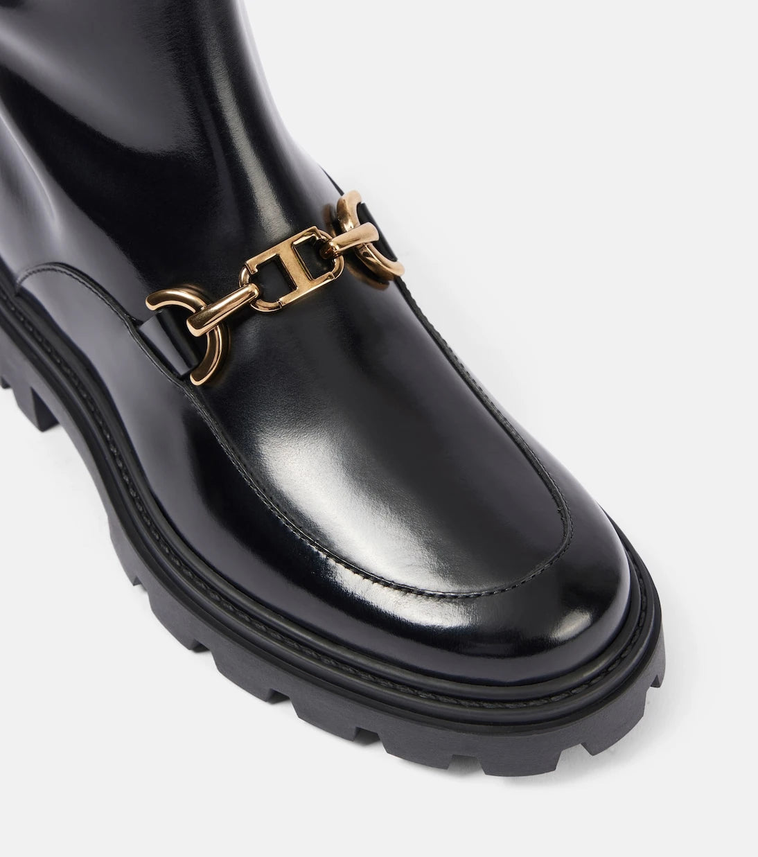 Tod's - Patent leather Chelsea boots