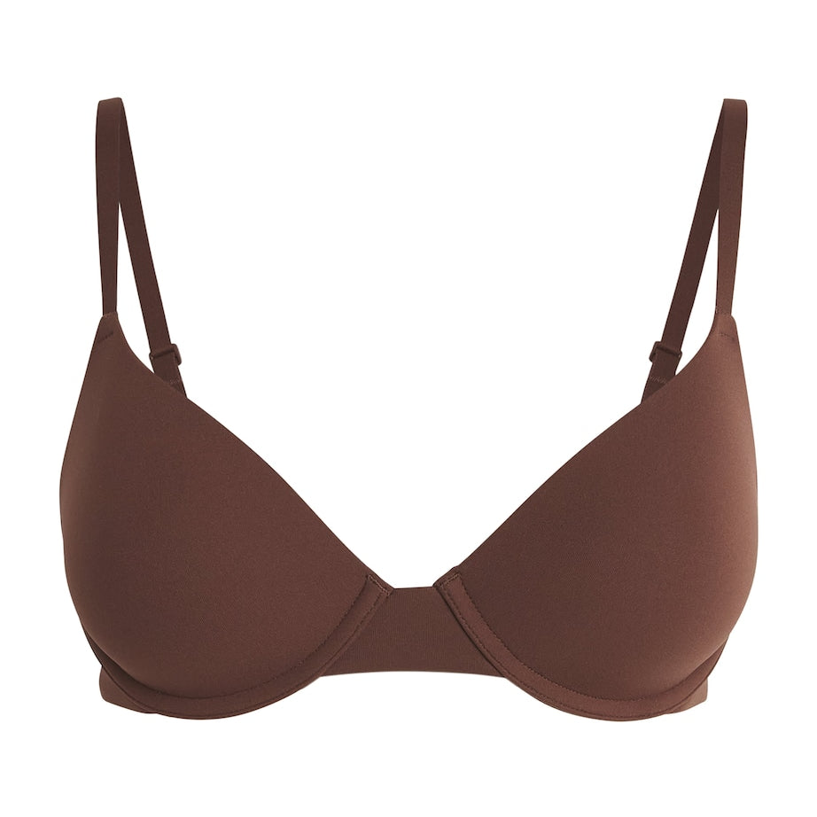 Skims Brown Fits Everybody T-Shirt Bra