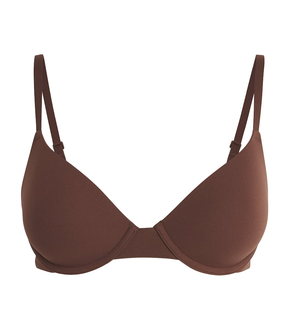 Skims Brown Fits Everybody T-Shirt Bra