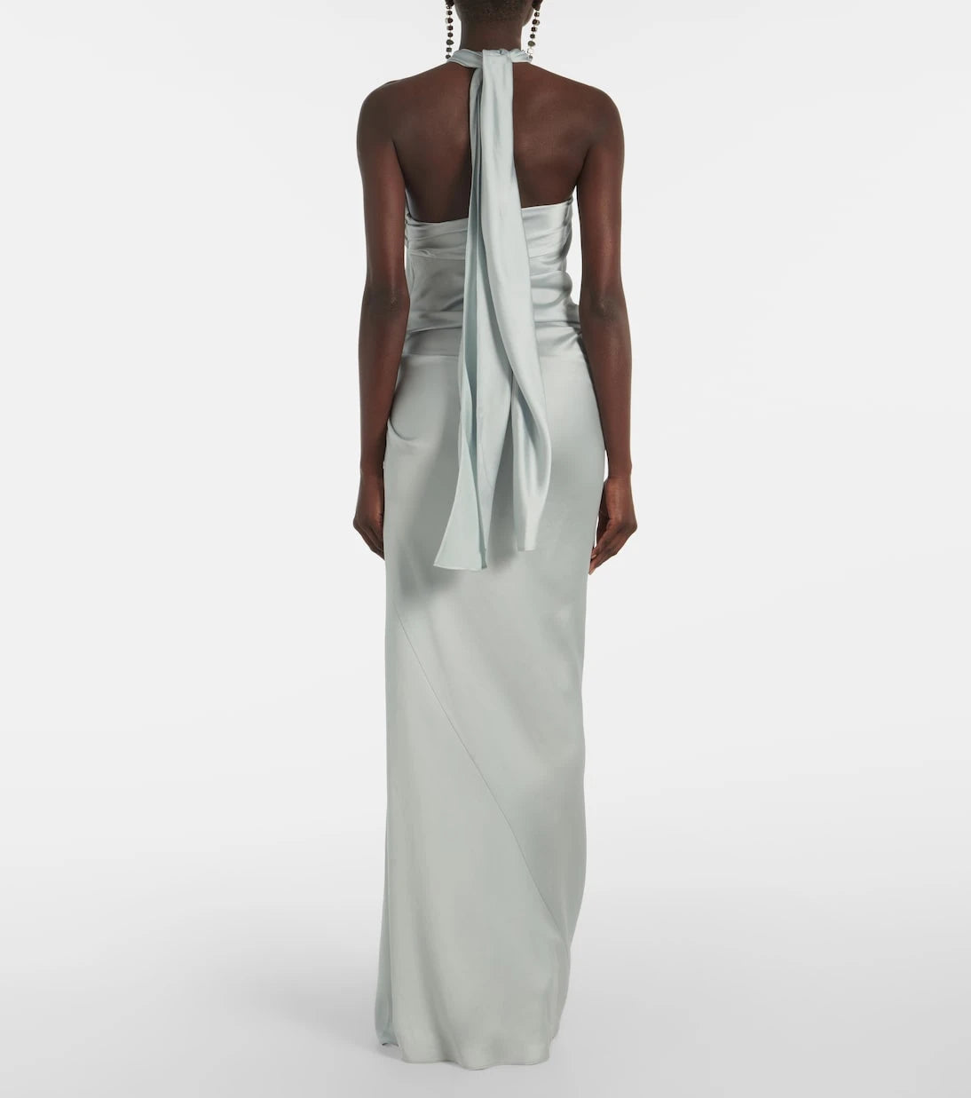 Simkhai - Draped satin maxi dress