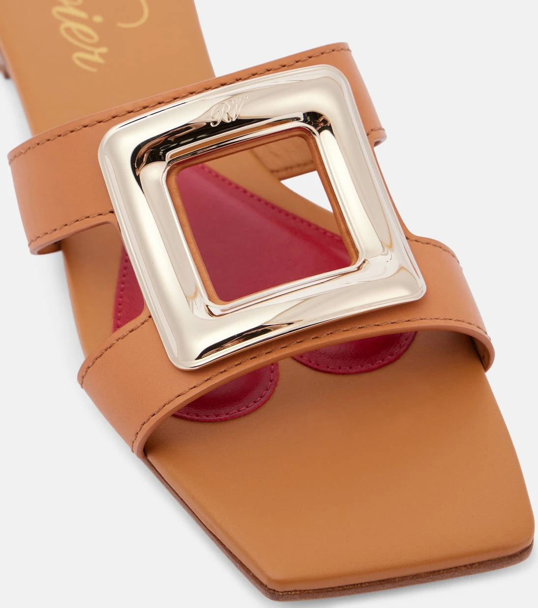 Roger Vivier - Viv' By The Sea leather sandals