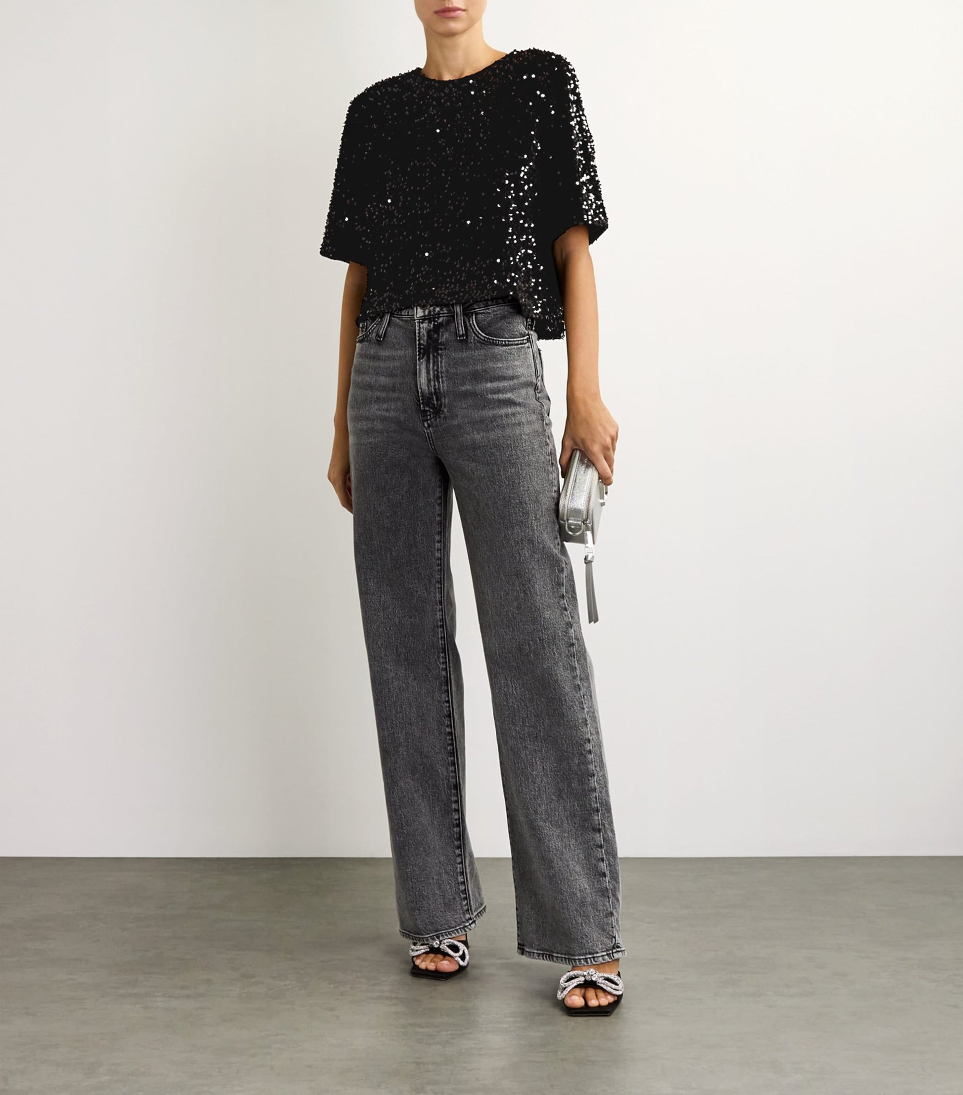 Velvet Embellished Top