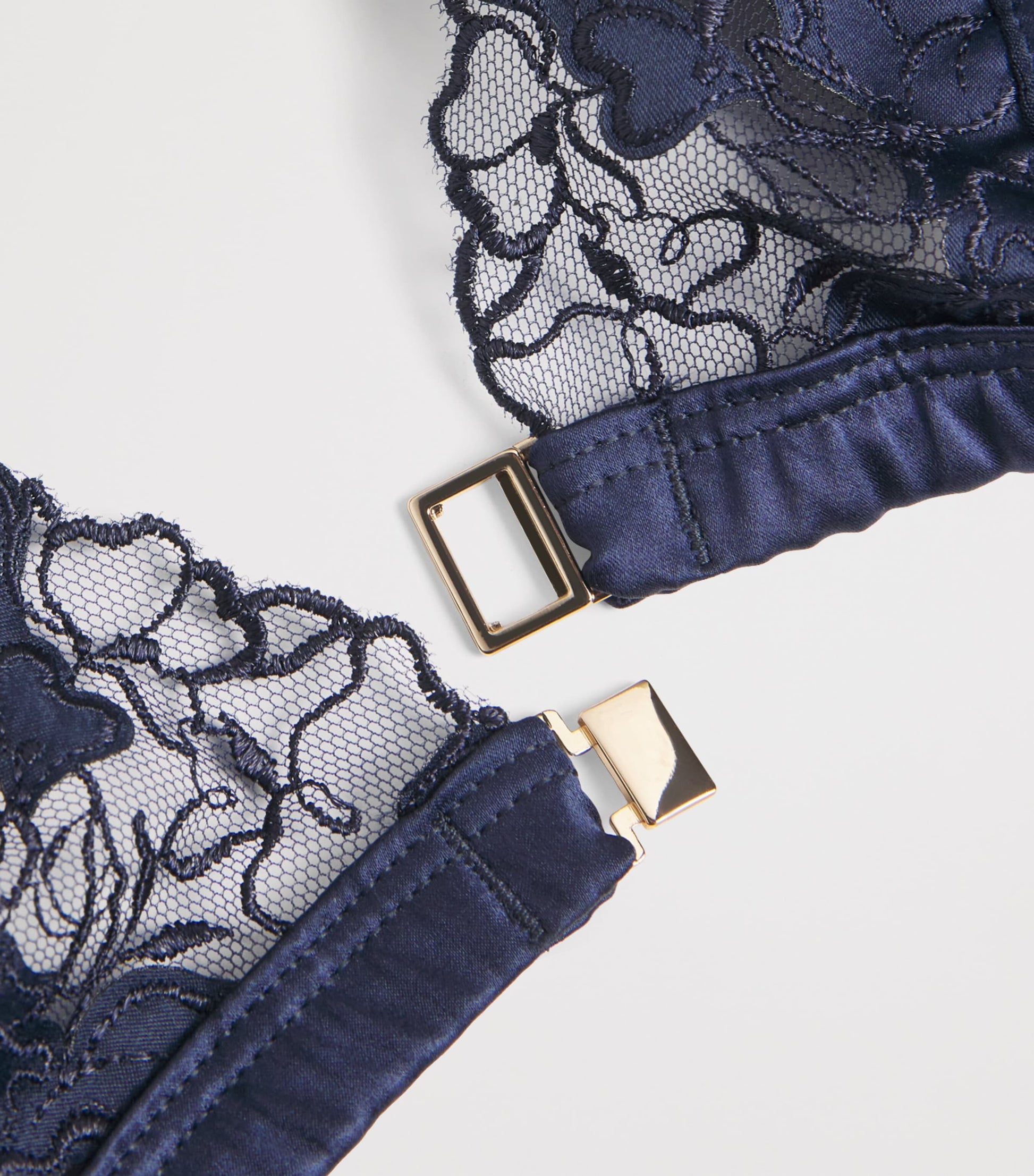 Navy Arella Soft-Cup Bra