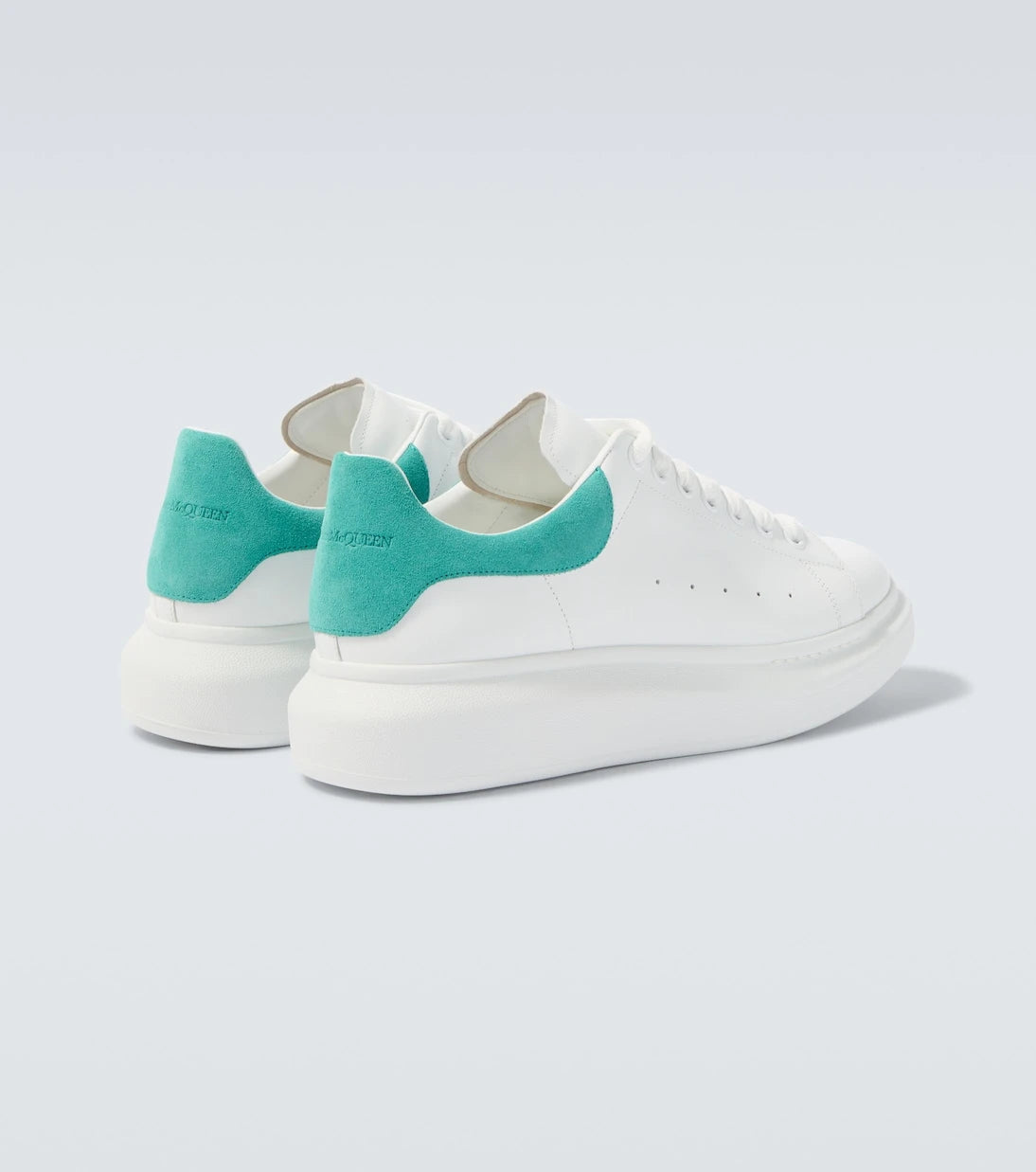 McQueen - Oversized leather sneakers