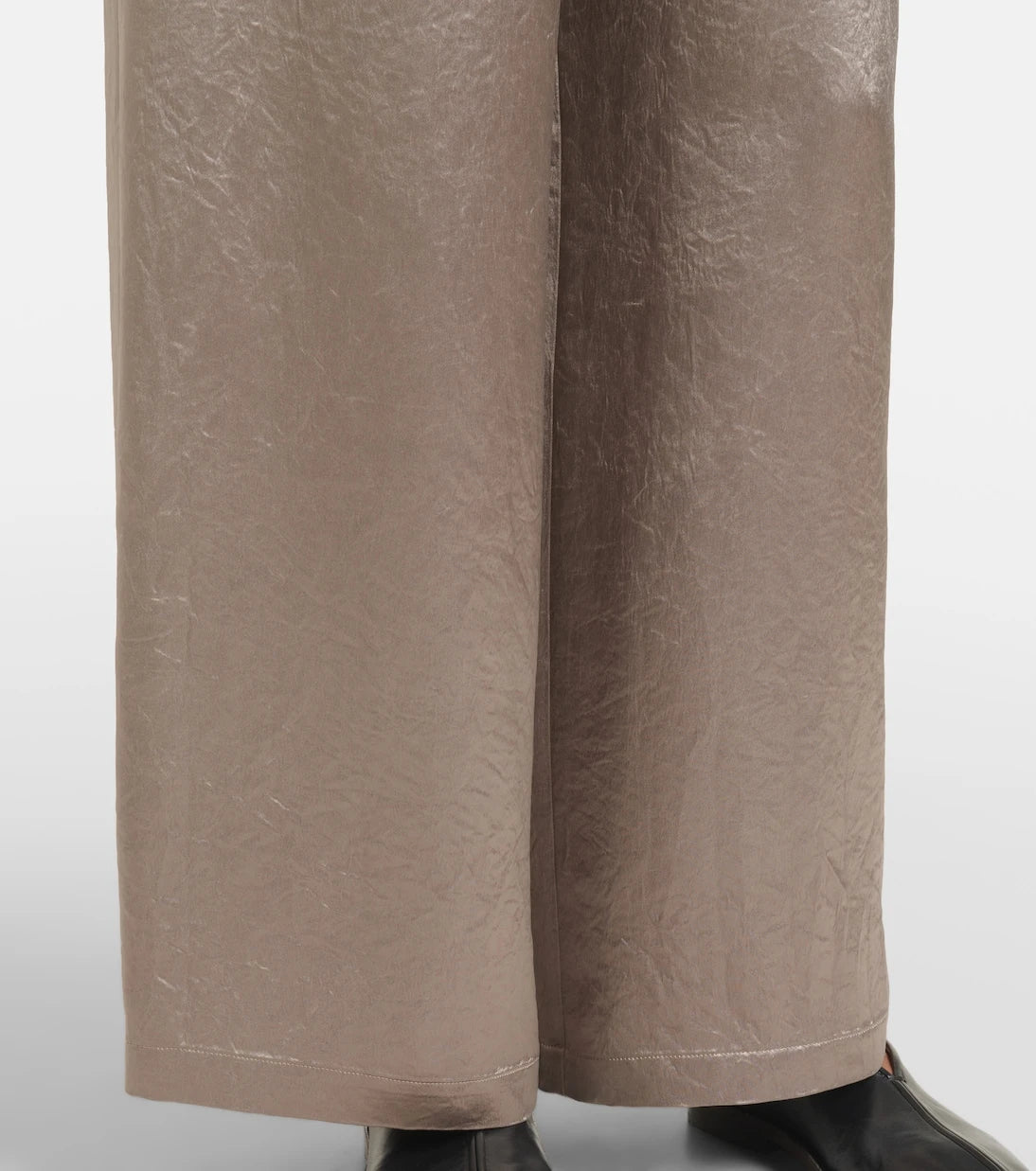 Max Mara - Accanto satin wide-leg pants