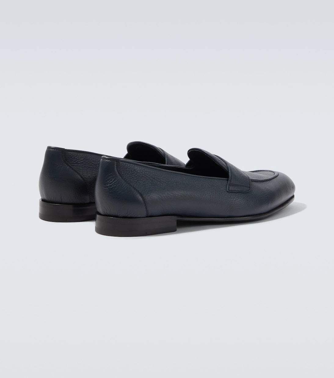 Brioni - Leather penny loafers