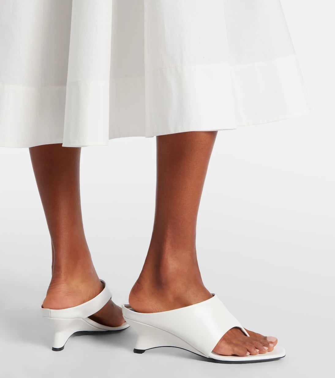 Khaite - Marlow 55 leather mules