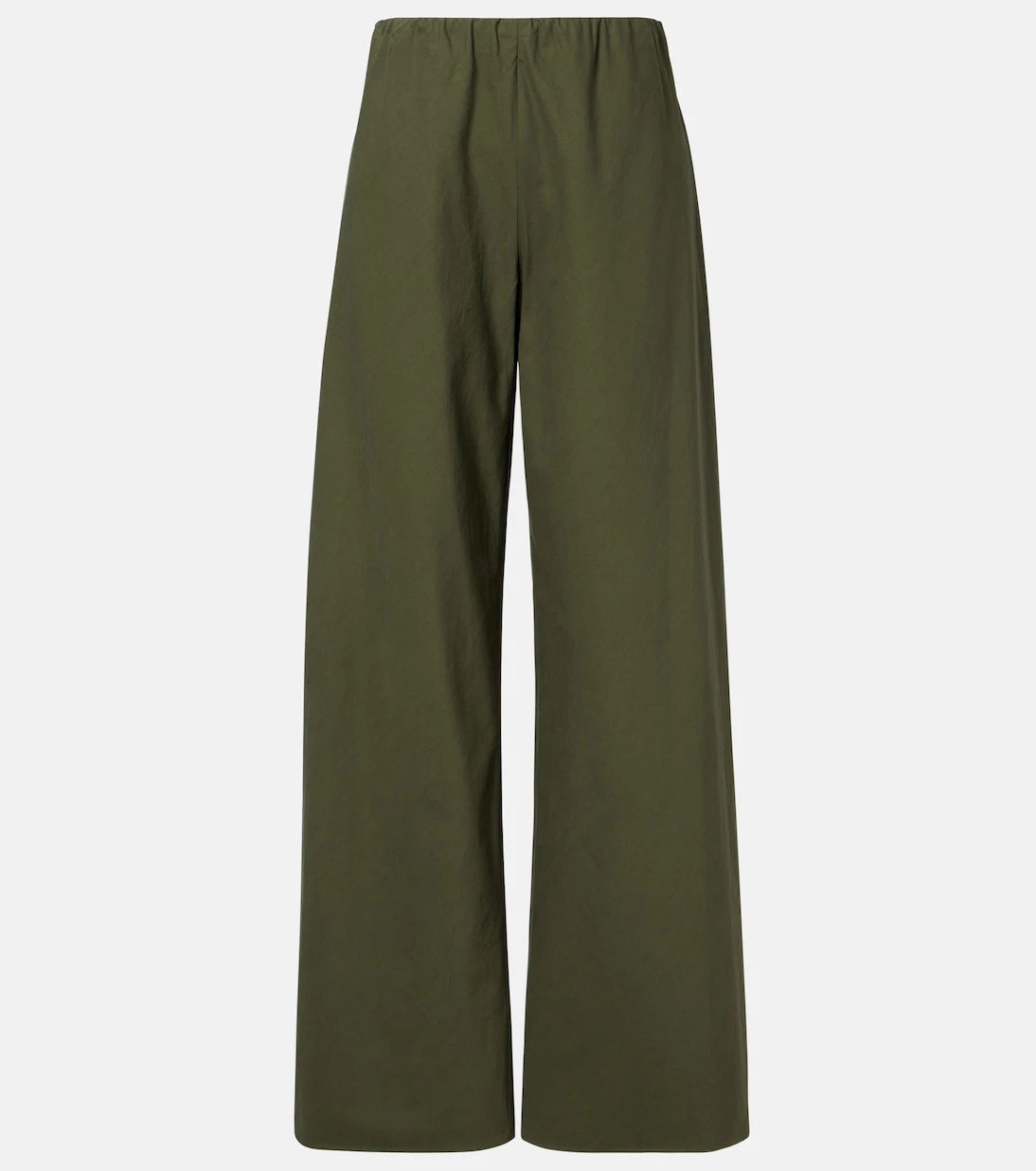 Vince - Colette cotton twill wide-leg pants