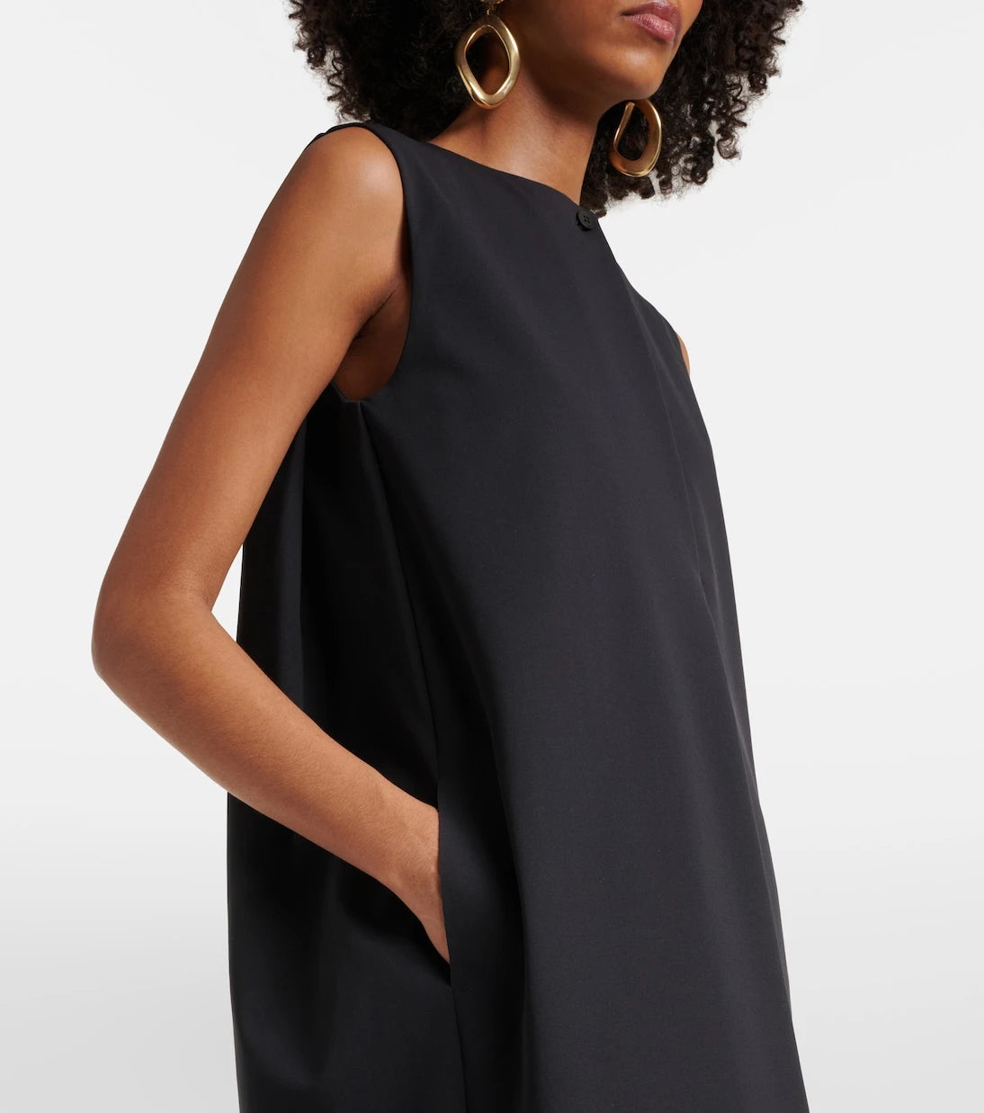 Max Mara - Biada cotton-blend maxi dress