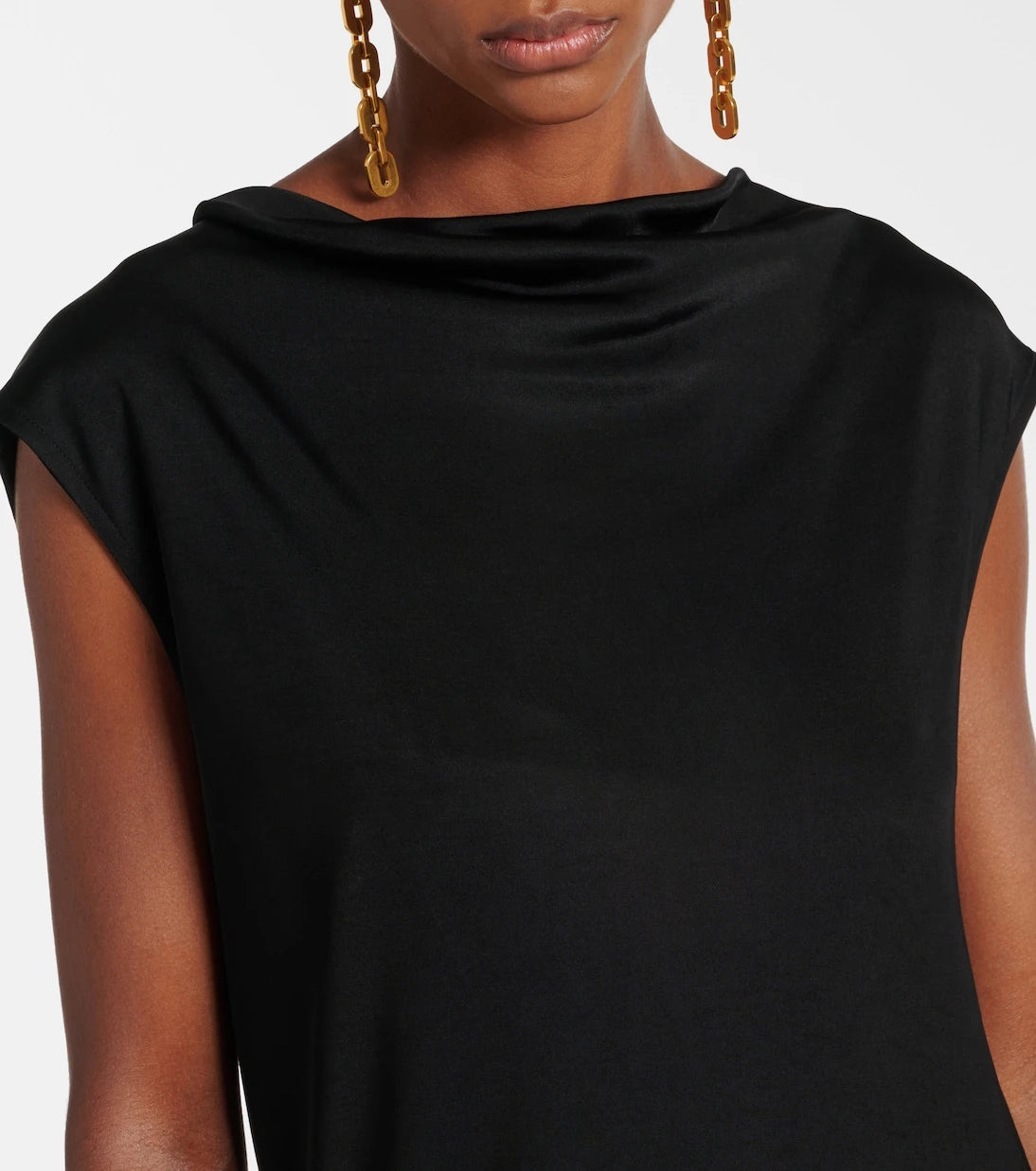 Jil Sander - Tie-detail midi dress