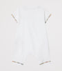 Burberry Kids Cotton Check-Trim Playsuit (1-18 Months)