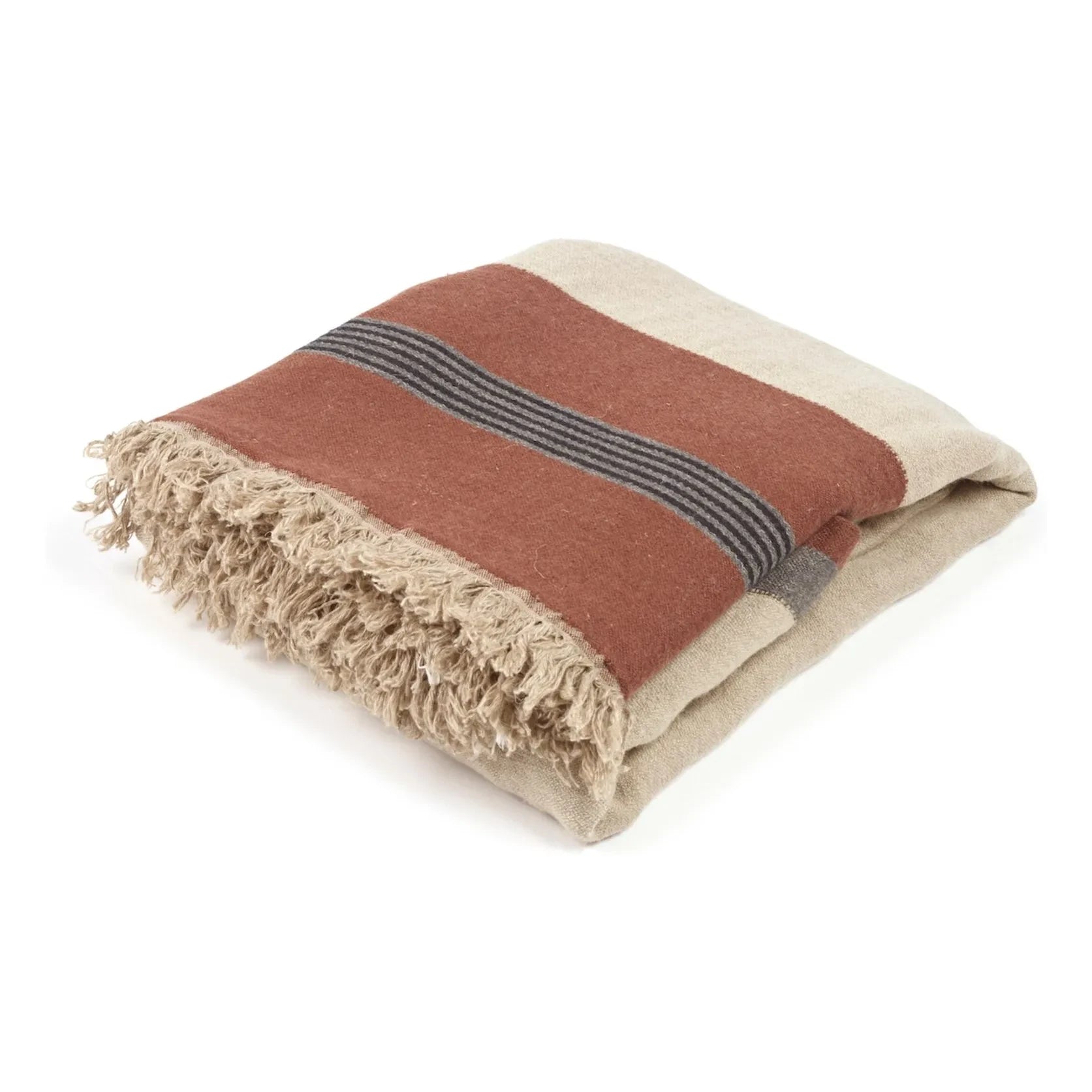 Libeco - Linen bedspread Sienna | Brown