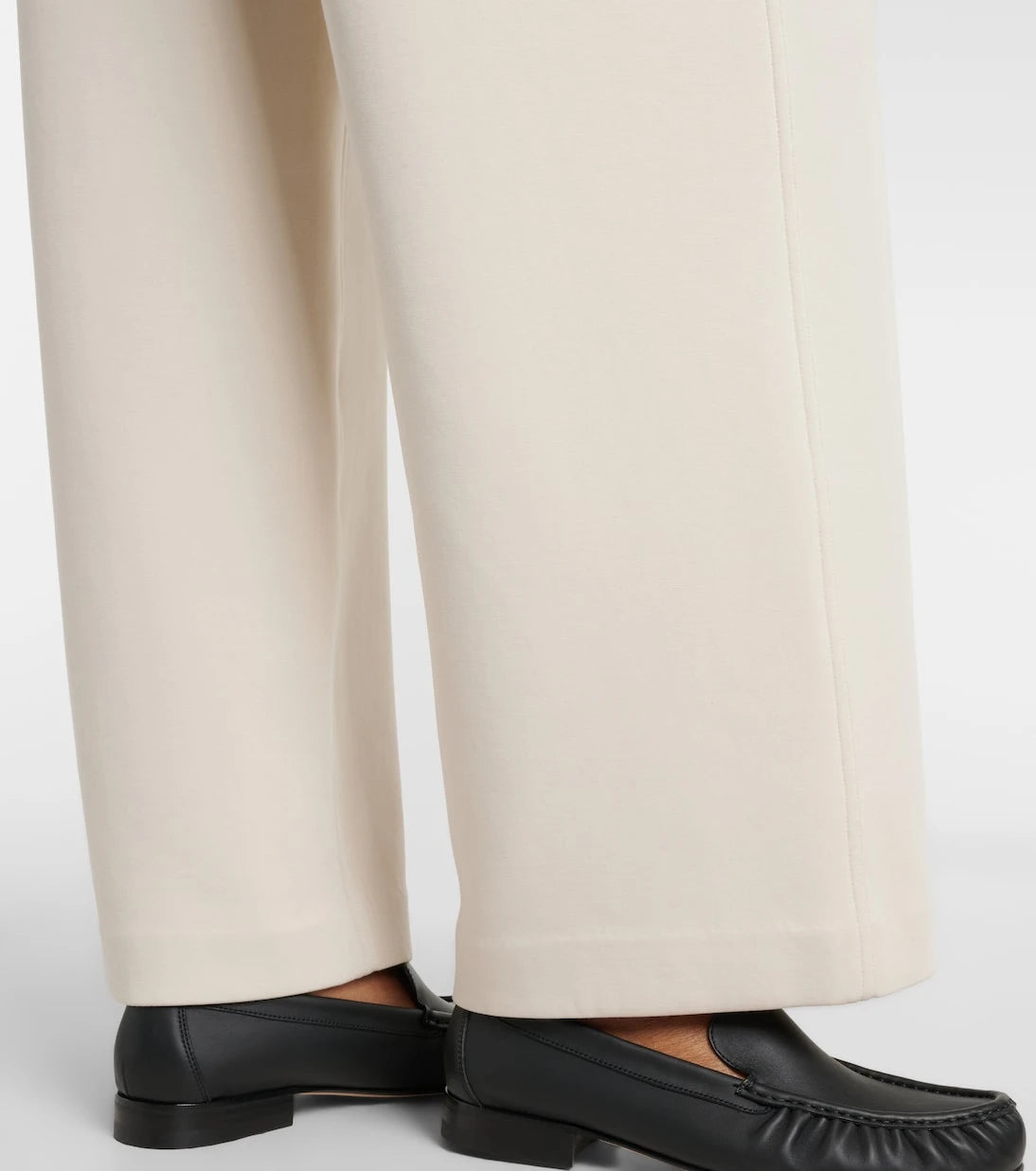 'S Max Mara - Caucaso cotton-blend wide-leg pants