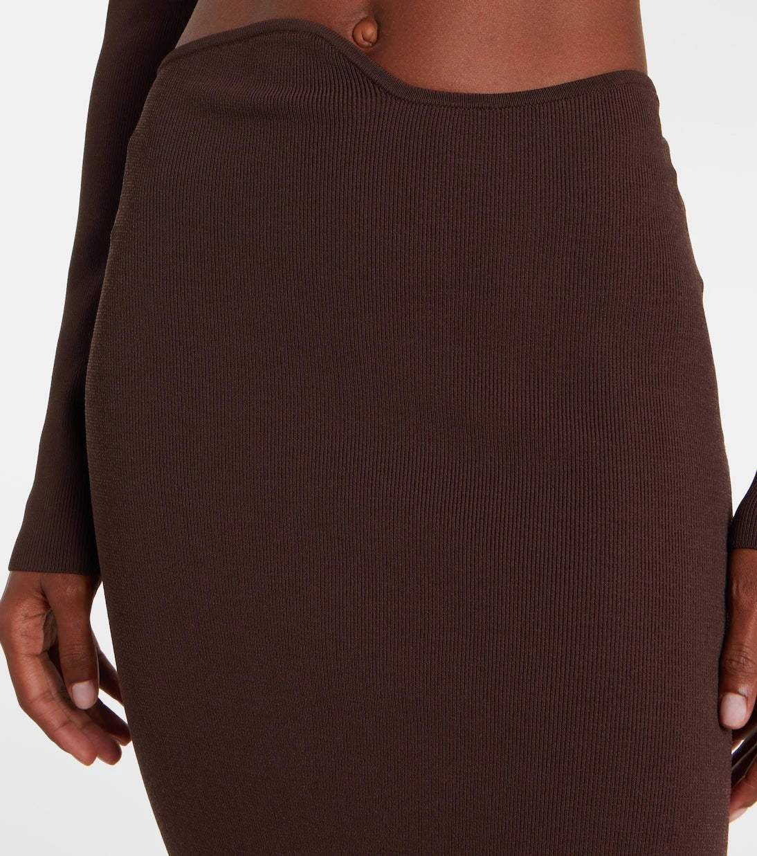 Christopher Esber - Knitted maxi skirt