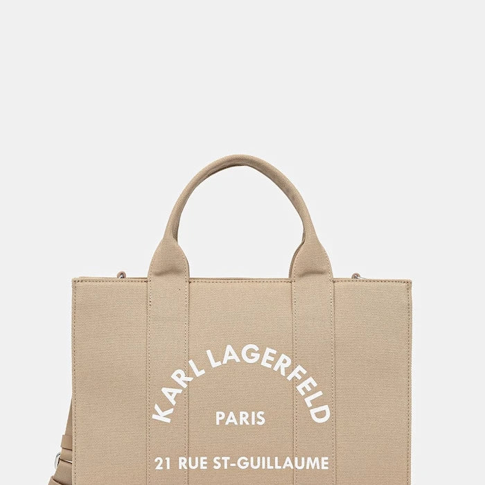 Karl Lagerfeld kadın pamuk tote çanta K/RSG