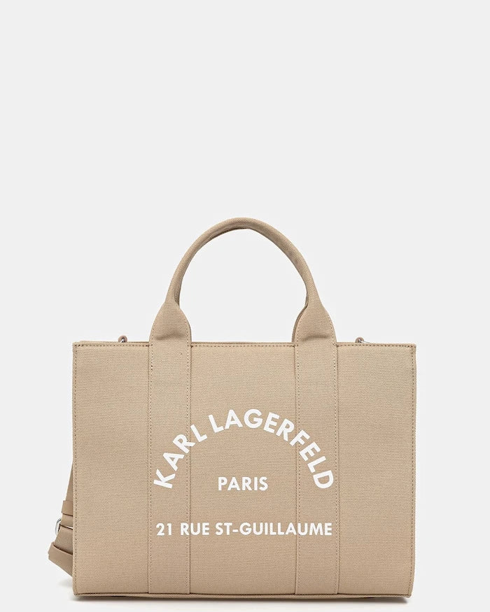 Karl Lagerfeld kadın pamuk tote çanta K/RSG