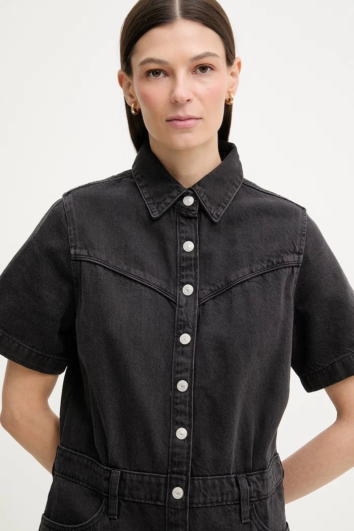 Levi's рокля от деним SS LOGAN WESTERN