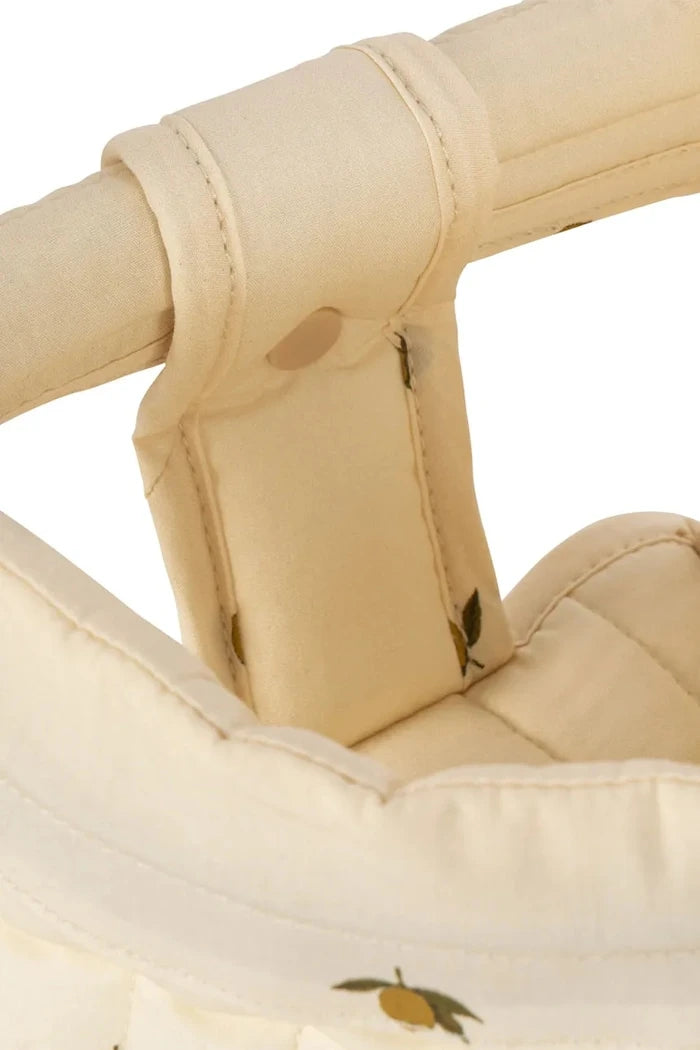 Konges Sløjd çocuk pamuk oyuncak bebek sepeti DOLL BIKE SEAT