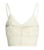 Ralph Lauren Collection White Silk Crochet Bralette