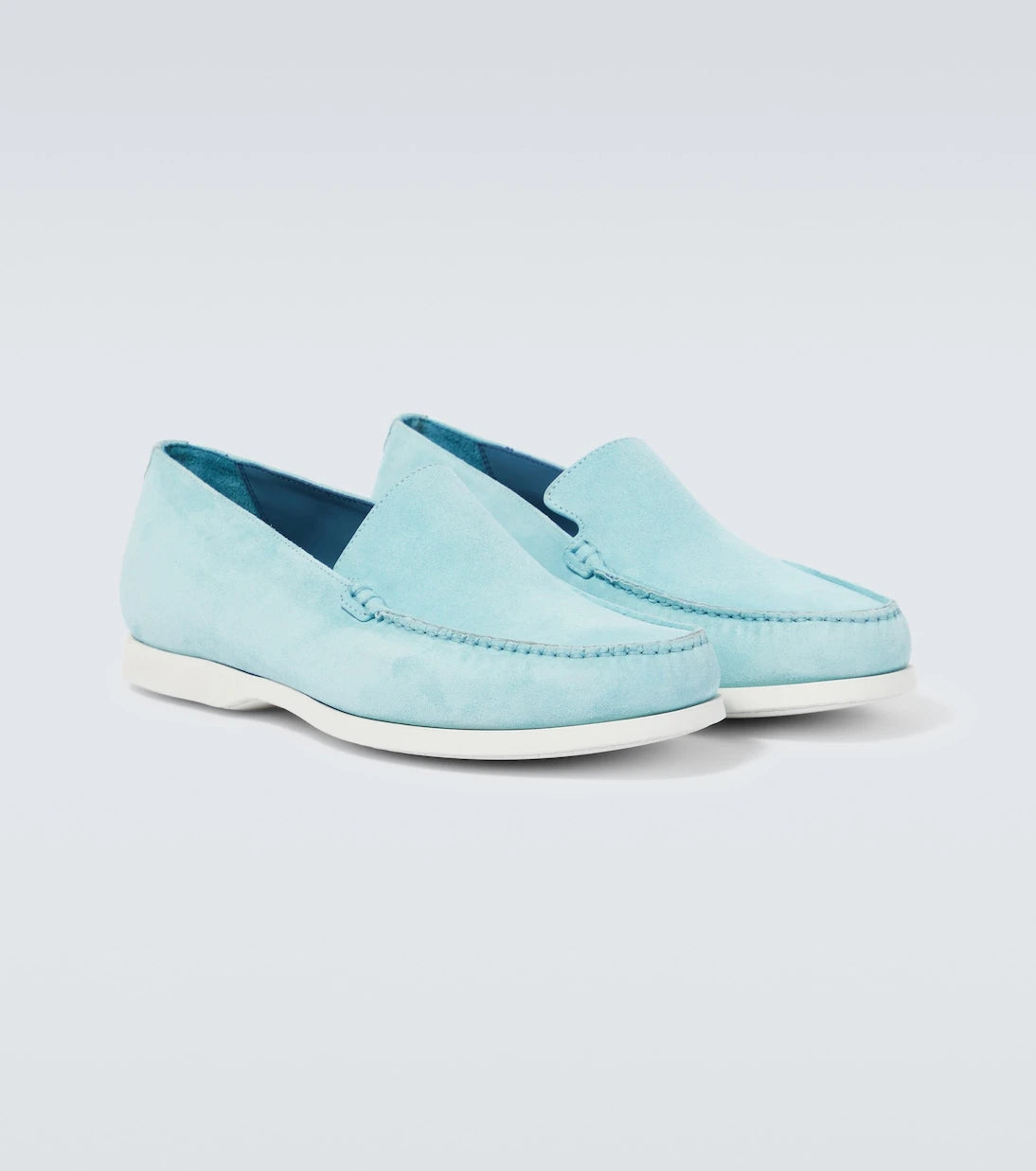 Manolo Blahnik - Monaco suede loafers
