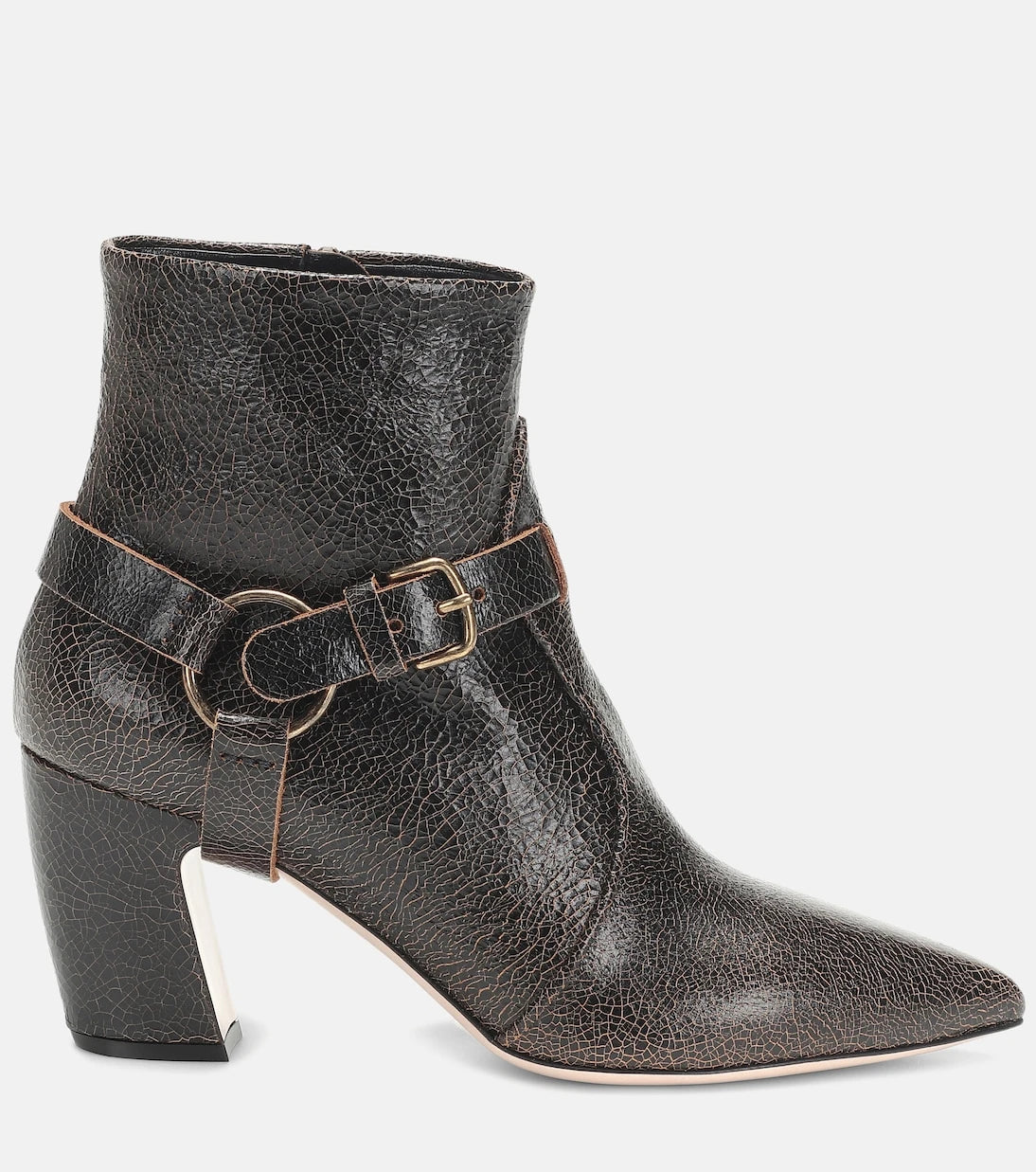 Miu Miu - Leather ankle boots