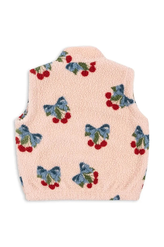 Детски елек Konges Sløjd JODY TEDDY VEST GRS