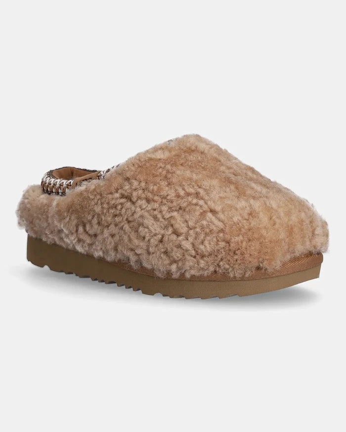 Çocuk Yünlü Terlik UGG TASMAN MAXI CURLY