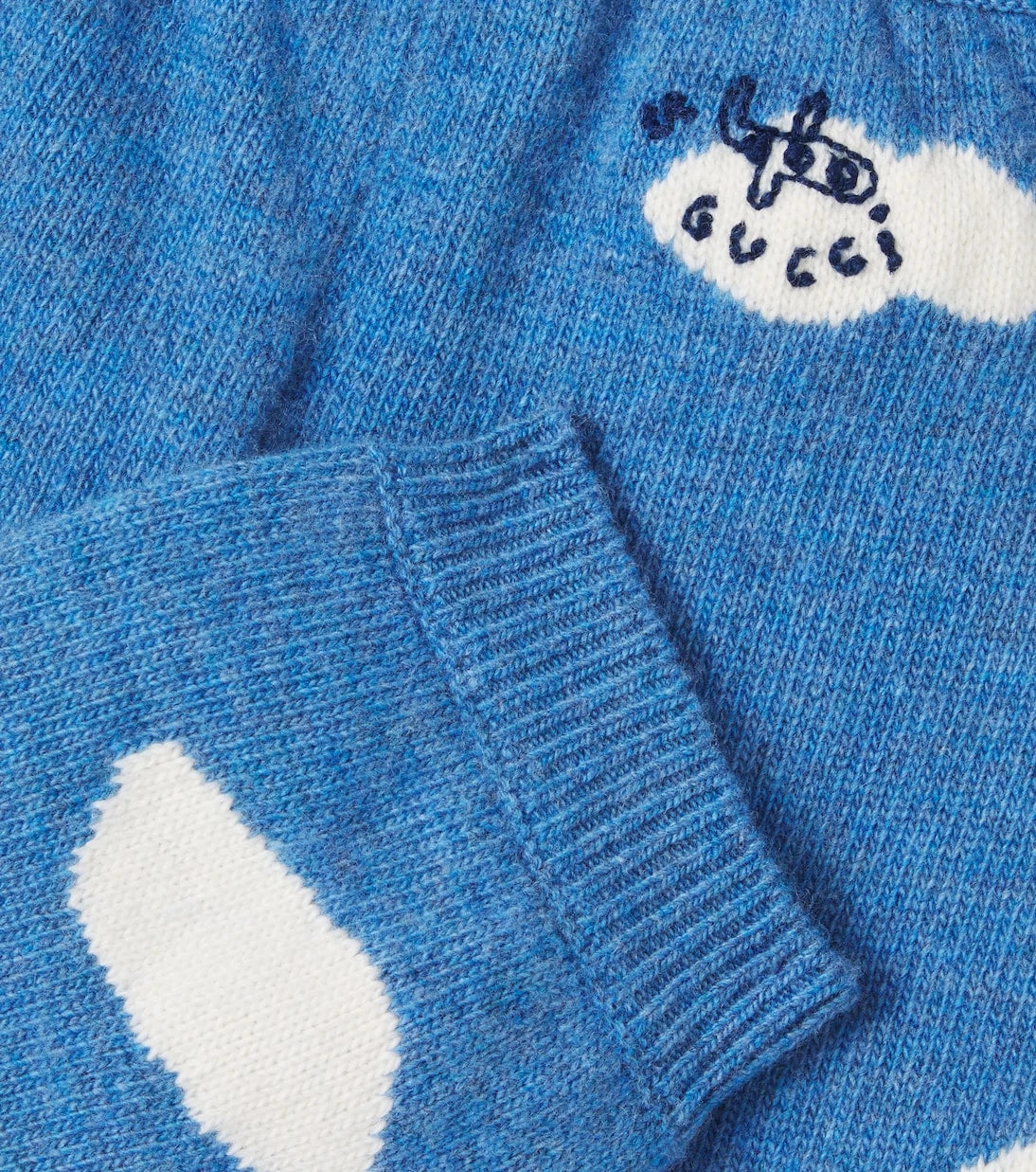 Gucci Kids - x Euan Roberts بنطلون صوف بيبي