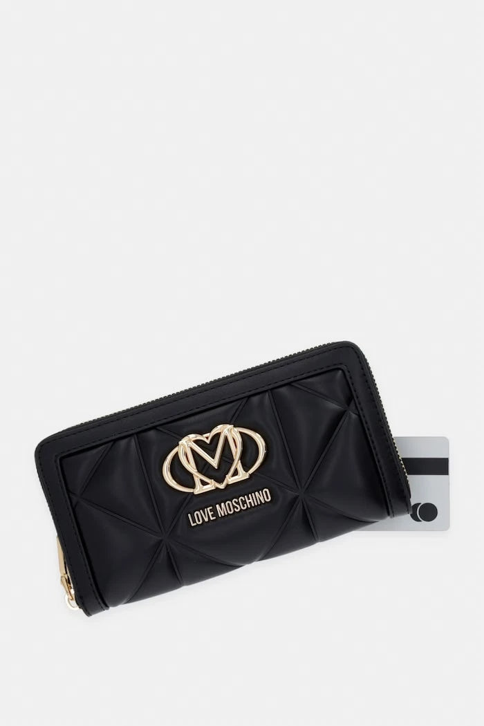 Love Moschino Портфейл дамски от имитация на кожа