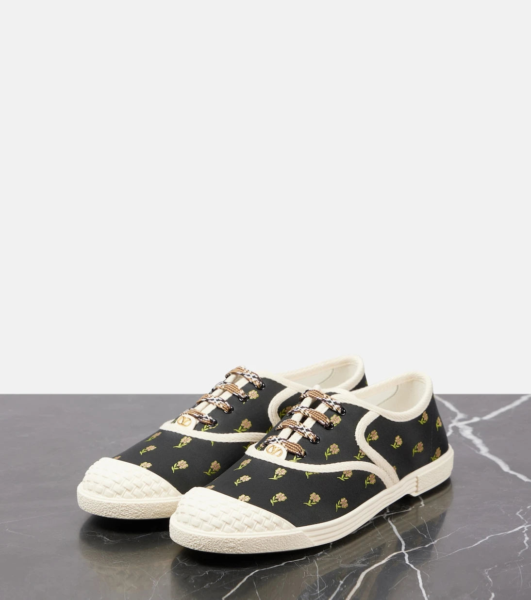 Valentino Garavani - Bay By Bay embroidered sneakers