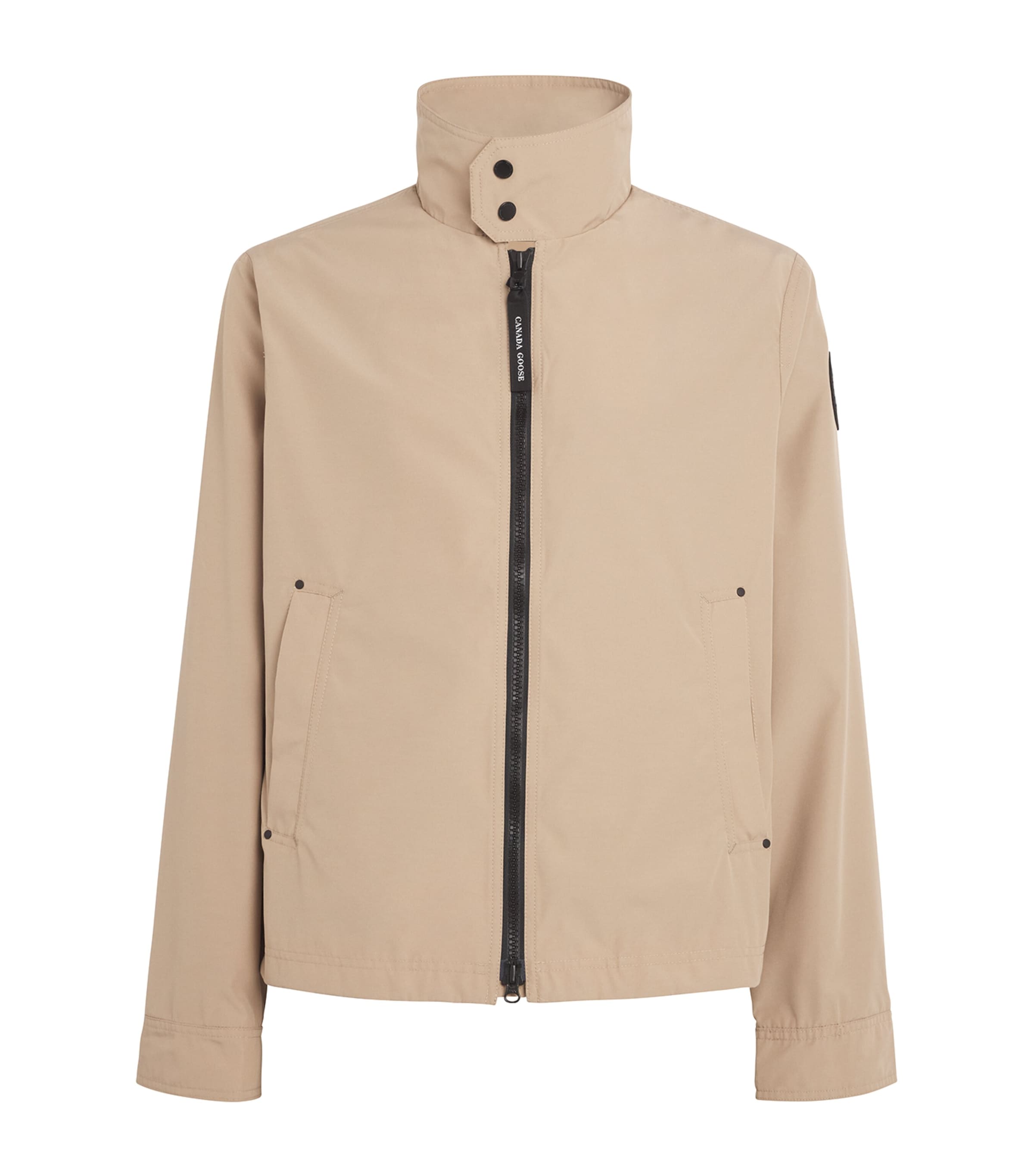 Canada Goose Beige Rosedale Bomber Jacket