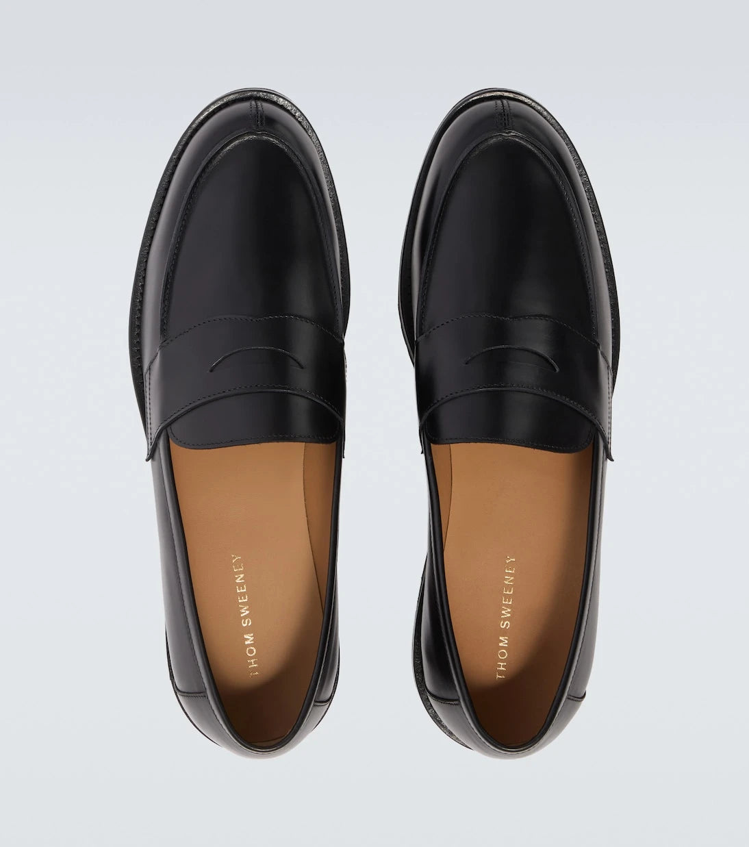 Thom Sweeney - Leather penny loafers