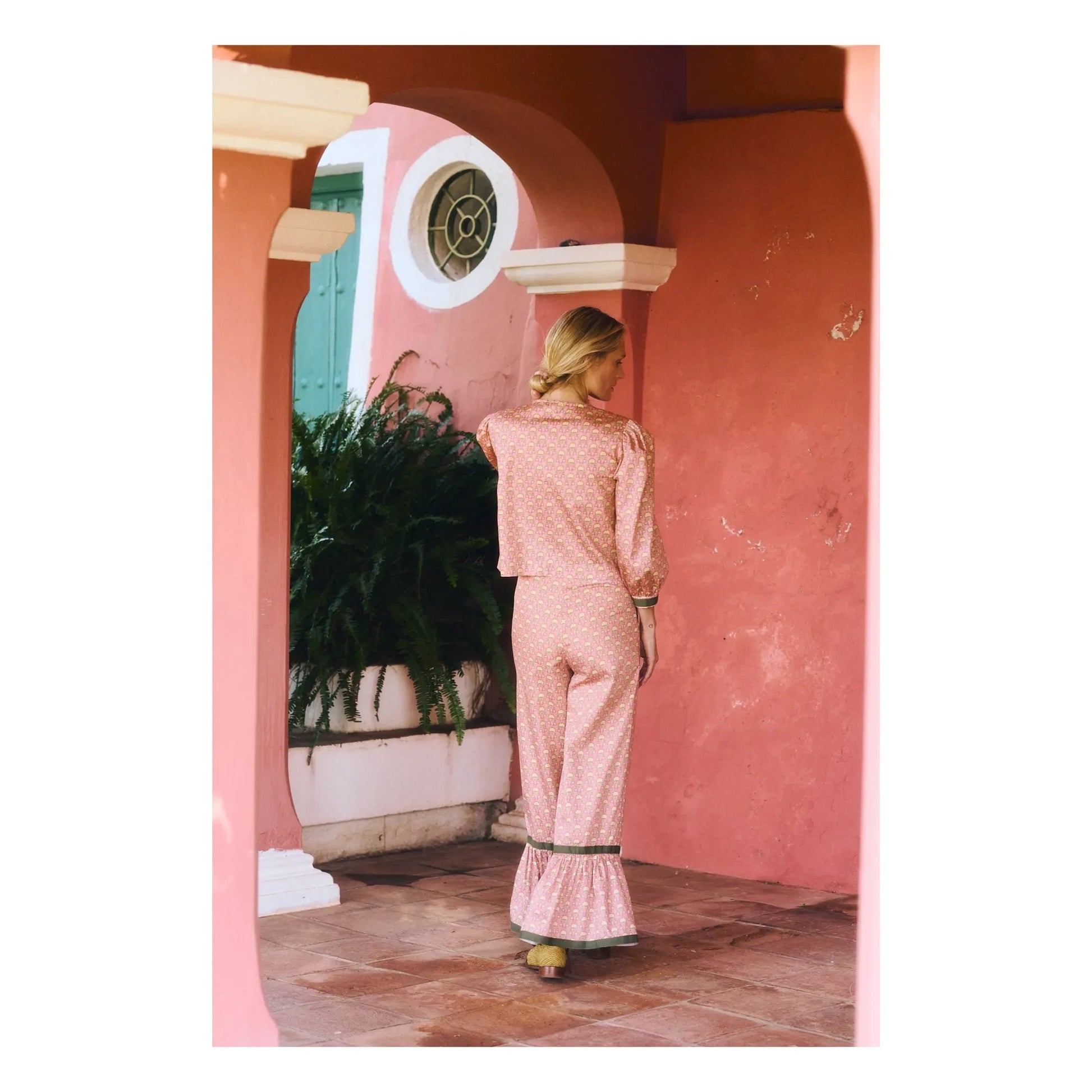 Maria de la Orden - Bristol Cotton blouse | Peach