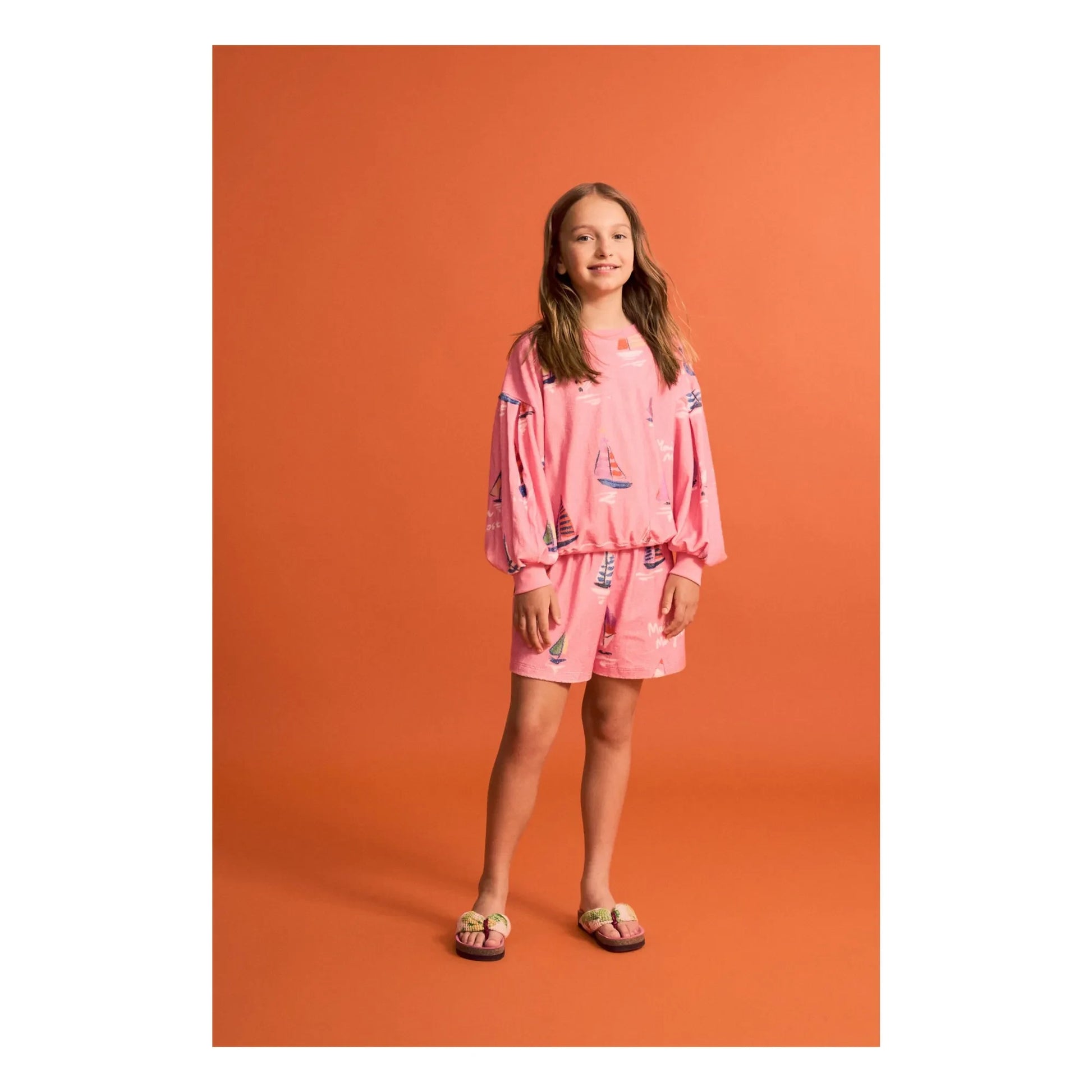 Maison Mangostan - Sailcloth Sweat | Pink