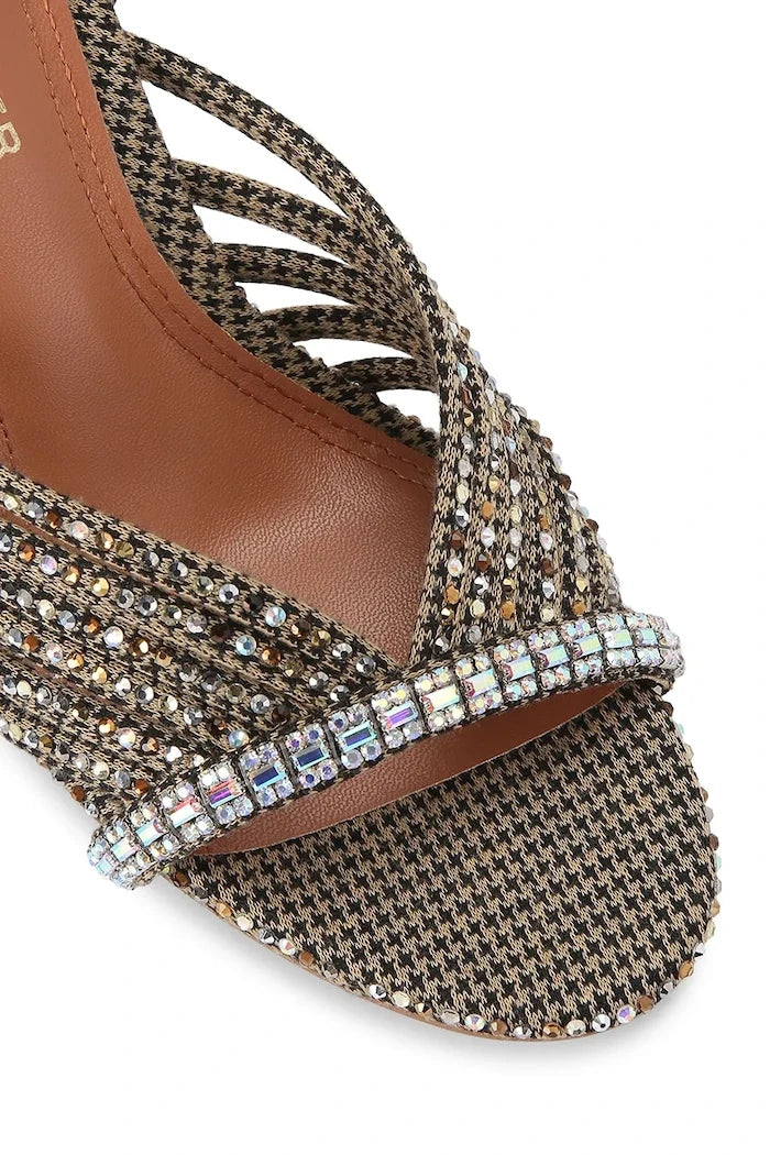 Kurt Geiger London Crystal Strappy Sandal Topuklu Sandalet