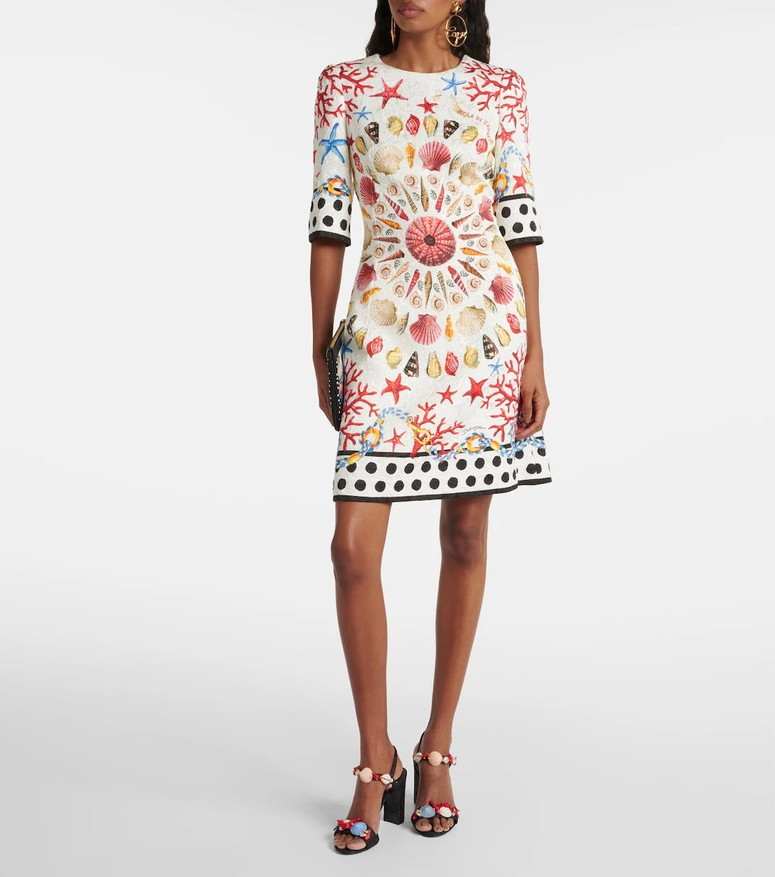 Dolce&Gabbana - Capri printed minidress