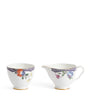 Fortune Sugar Bowl and Creamer Set