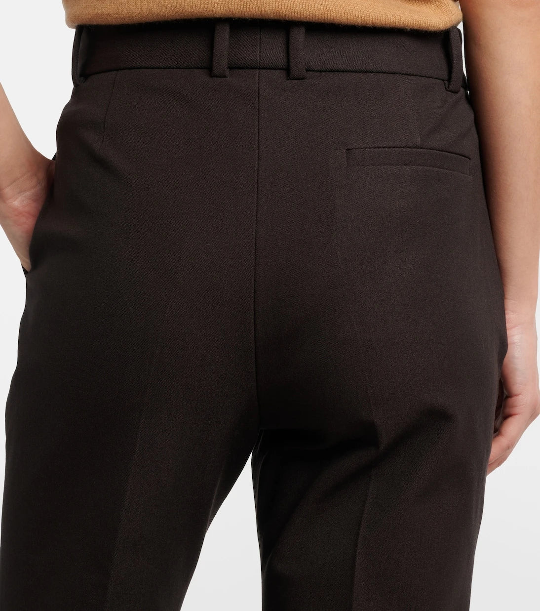 Joseph - Tafira high-rise gabardine flared pants