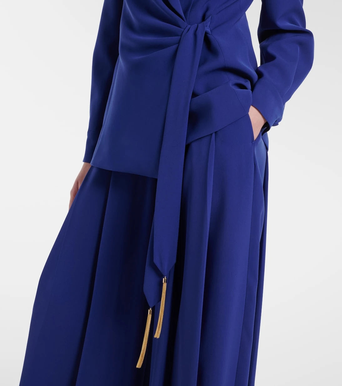 Max Mara - Elegante Skipper cady wrap blazer