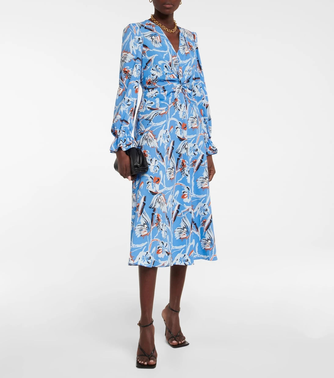 Diane von Furstenberg - Anaba printed crêpe midi dress