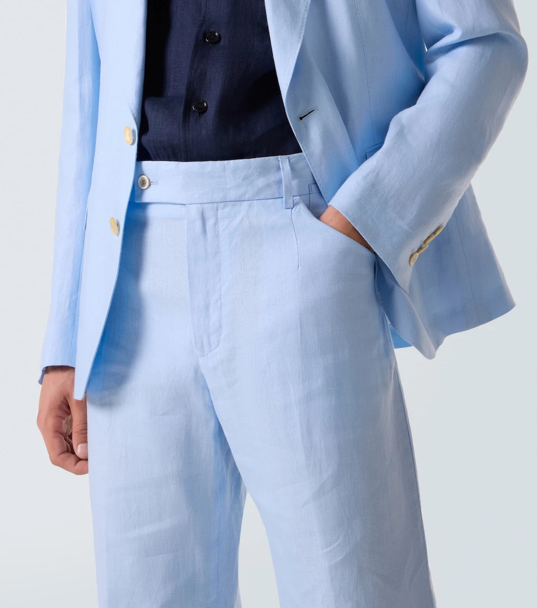 Dolce&Gabbana - Linen straight pants