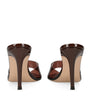 Brown Elle Mules 105