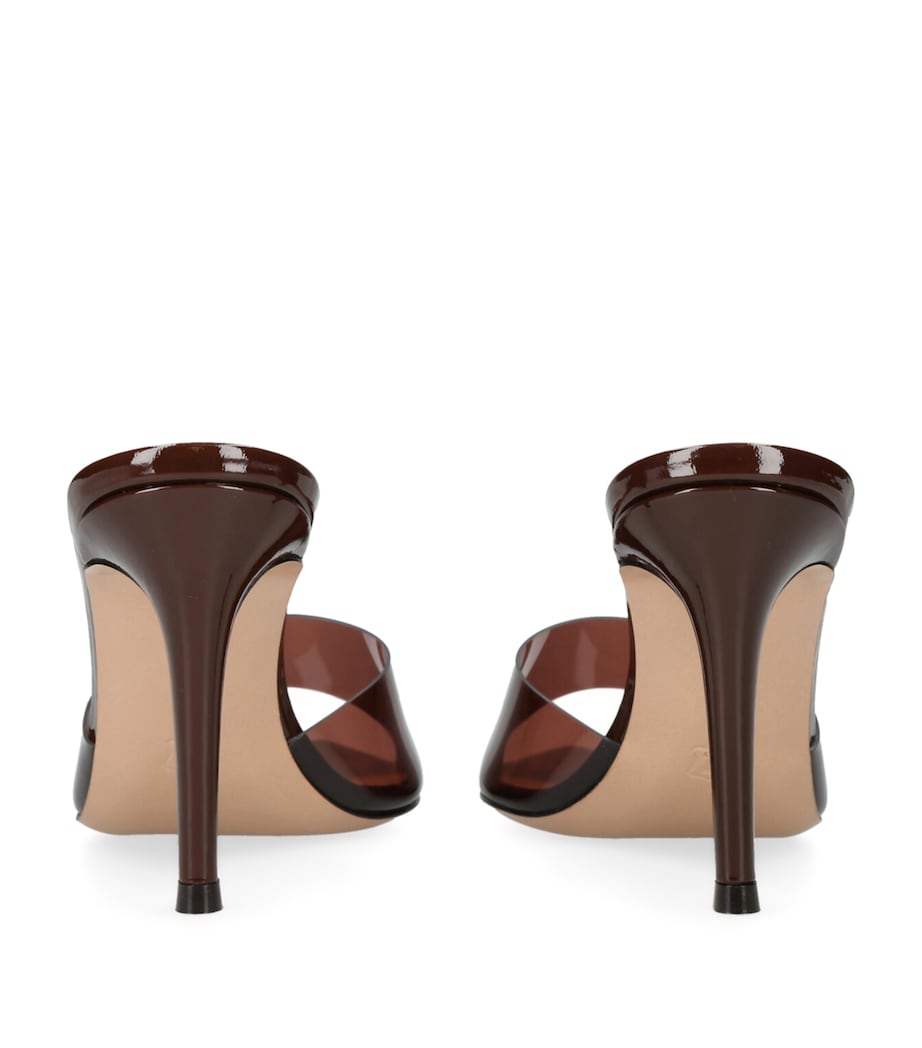 Brown Elle Mules 105