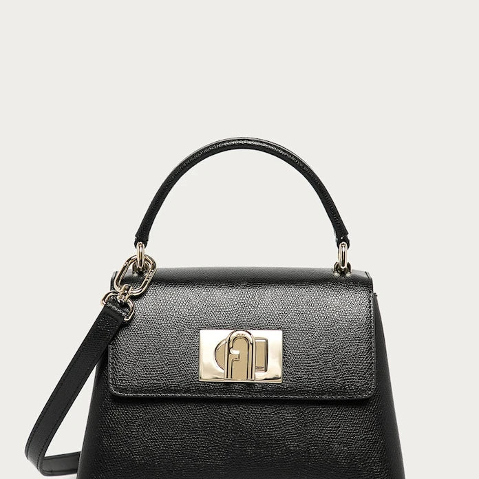 Furla чанта crossbody дамска от кожа 1927 Mini Top Handle