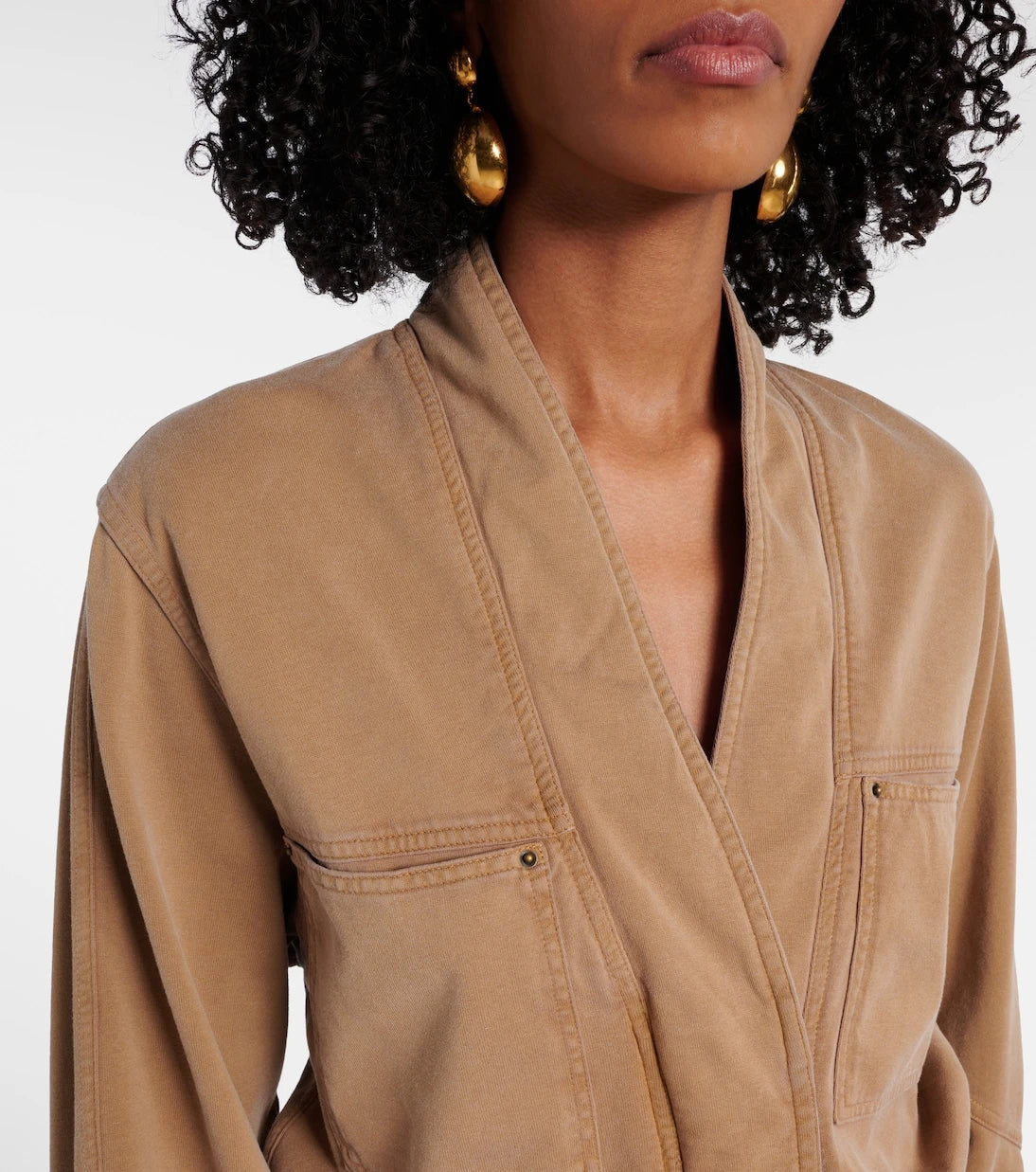 Marant Etoile - Remady cotton jersey jumpsuit